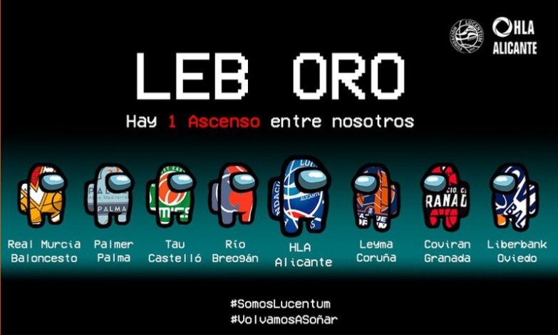 Cartel del playoff de ascenso LEB Oro 2020-21: Hay 1 ascenso entre nosotros